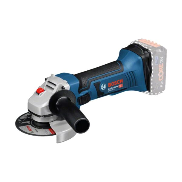 Ъглошлайф акумулаторен Bosch GWS 18-125 V-LI Professional, ф 125 мм