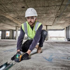 Как се работи с лазерен нивелир? 4 Лазерен нивелир DeWALT DW088CG линеен 20.0 м, 0.3 мм/ 1 м