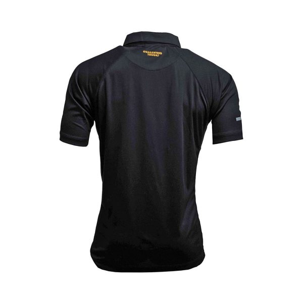 Тениска с яка и къс ръкав DEWALT PWS Polo Shirt Black / Grey