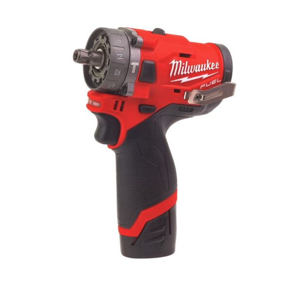 Ударен безчетков винтоверт с приставки Milwaukee M12FPDX-202X, 12 V, 4933464136
