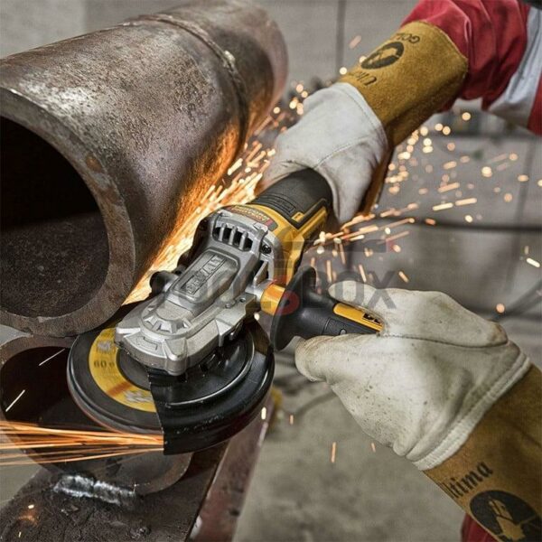 Ъглошлайф акумулаторен DeWALT DCG405FN, Li-Ion 18.0 V, 9000 оборота, ф 125 мм - Image 4