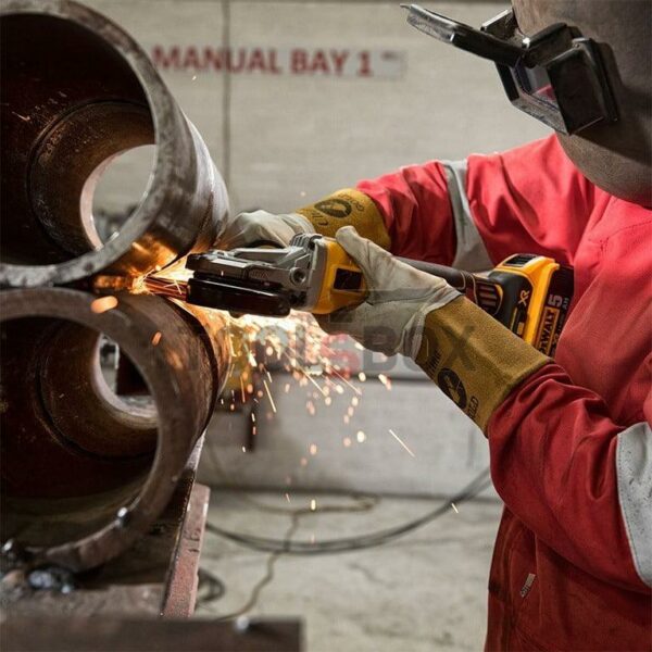 Ъглошлайф акумулаторен DeWALT DCG405FN, Li-Ion 18.0 V, 9000 оборота, ф 125 мм - Image 5