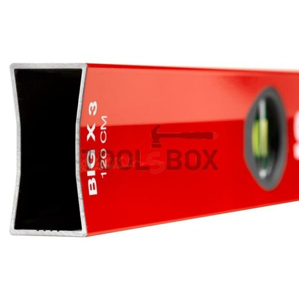 Нивелир алуминиев Sola BIG X 3 100, 1000 мм, 0.50 мм/м, 01373301 - Image 4