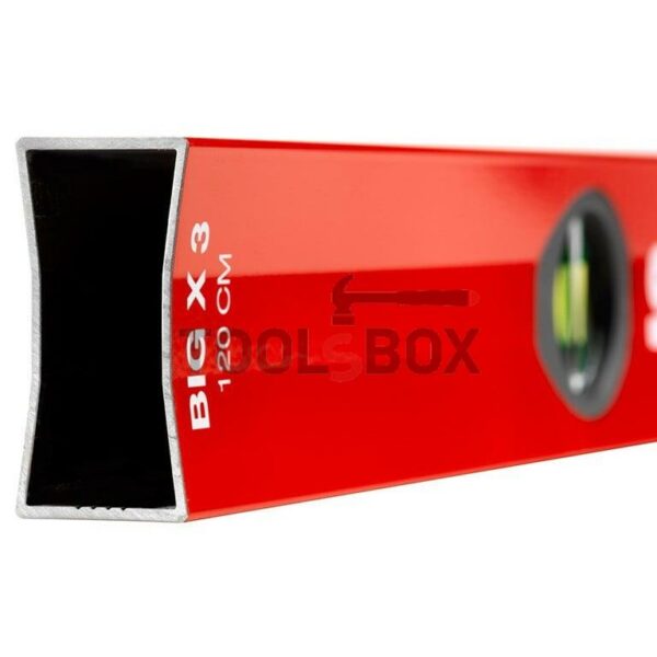 Нивелир алуминиев Sola BIG X 3 200,  2000 мм, 0.50 мм/м, 01373701 - Image 4