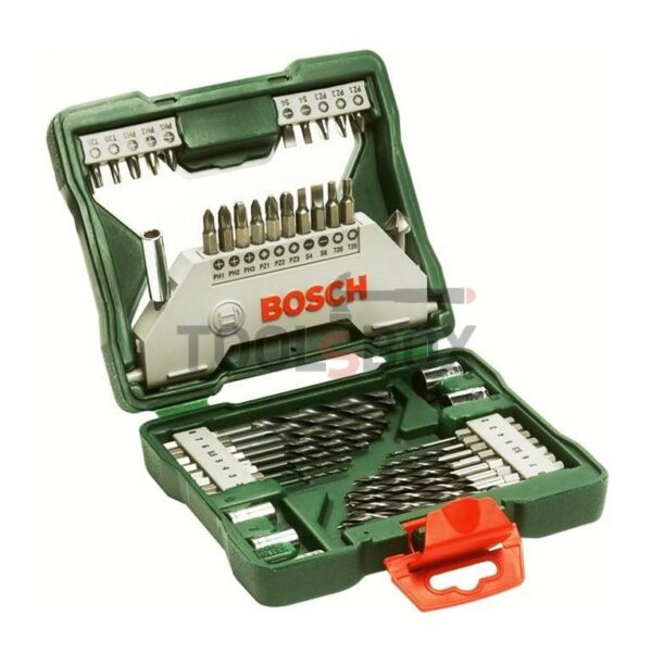 Комплект със свредла и накрайници Bosch 43 бр., 1/4", X-Line - Image 3
