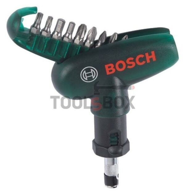 Накрайник с магнитен държач Bosch, комплект 10 бр