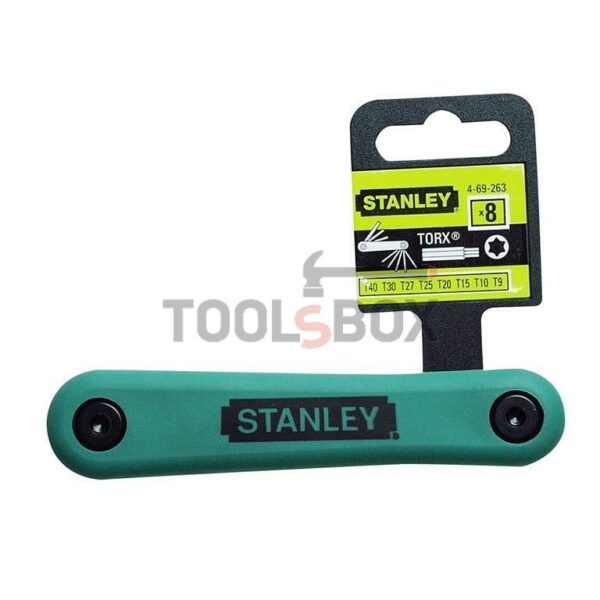 Ключ Г-образен торкс комплект STANLEY 8 бр 4-69-263 - Image 2