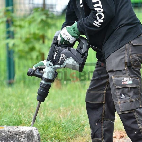 Къртач HITACHI H60MEY със захват SDS max , 1500W , 1500-2100уд. - Image 3