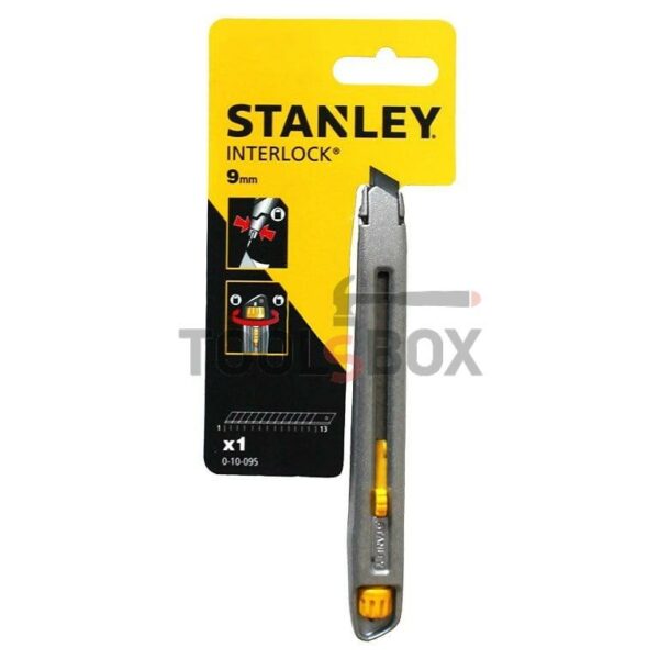 Нож макетен метален STANLEY 0-10-095 135 x 9 мм - Image 2