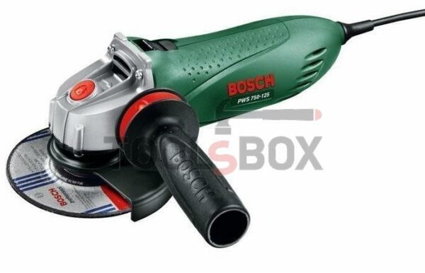 Ъглошлайф ф 125 мм - Bosch PWS 750-125 , 750W