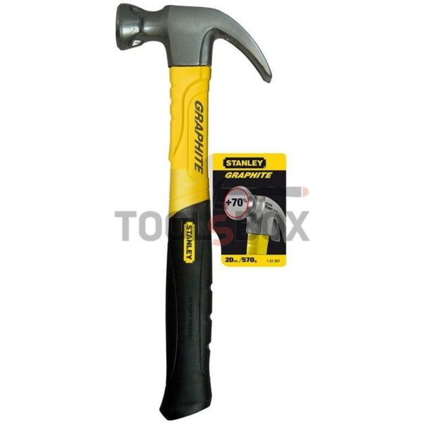 Чук кофражен кози крак с ергономична дръжка STANLEY 1-51-507 - Image 2