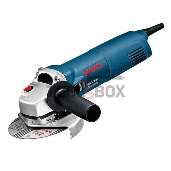 Ъглошлайф Bosch GWS 1000 Professional, ф 125 мм 1000 W, 11000 оборота