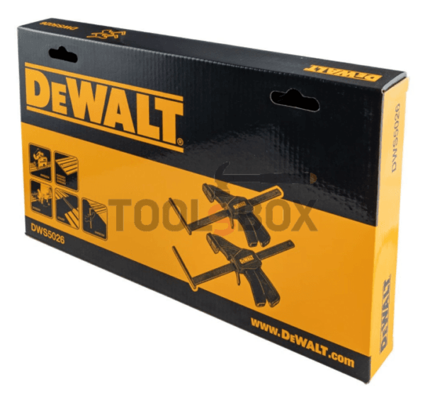Стяга за водещи шини на циркуляр DeWalt DWS5026-XJ, 198 мм