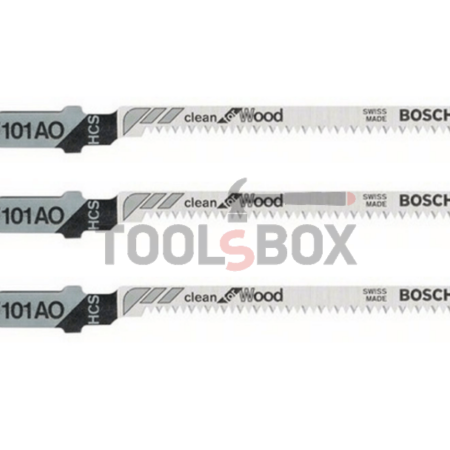 Нож за прободен трион Bosch T101AO 3 броя 2608630559
