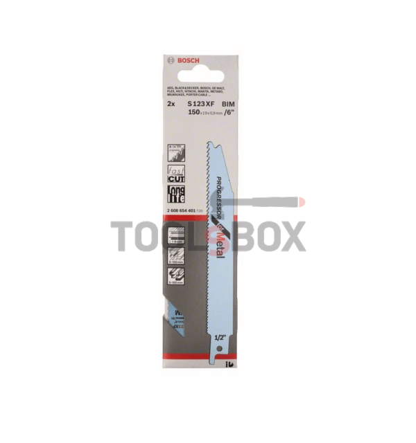 Нож за саблен трион за метал Bosch Progressor for Metal / 2608654401