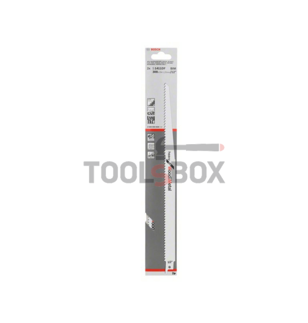 Нож за саблен трион за дърво и метал Bosch Heavy / 2608654834
