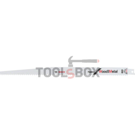 Нож за саблен трион за дърво и метал Bosch Heavy / 2608654834