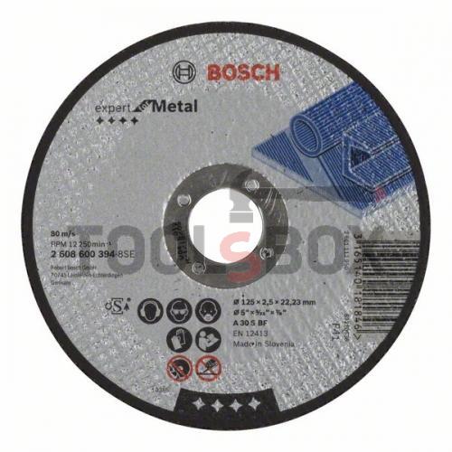 Диск карбофлексов за рязане на метал Bosch ф125 mm,2,5 mm A 30S BF 2608600394