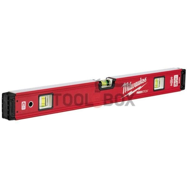 Магнитен ръчен нивелир Milwaukee 4932459063 / 61cm (24") RedStick Backbone 60 Magnetic Box Level