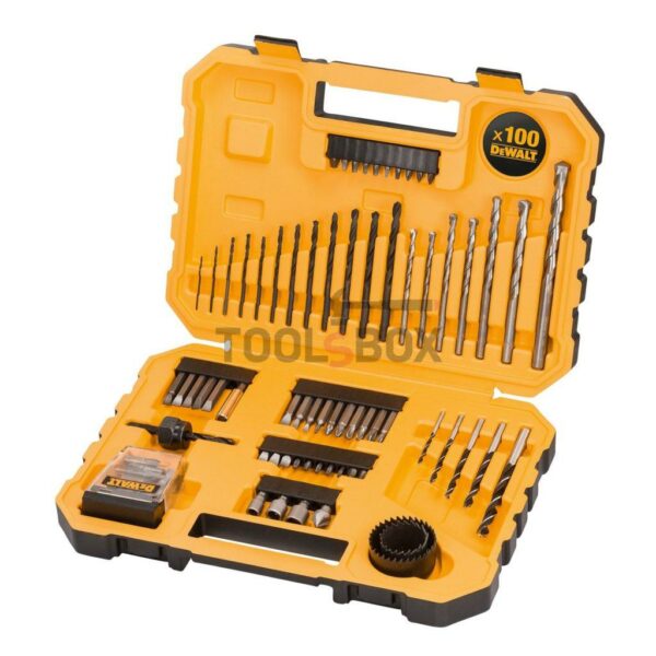 Комплект DeWalt DT71566 Комбиниран свредла и накрайници 100 бр