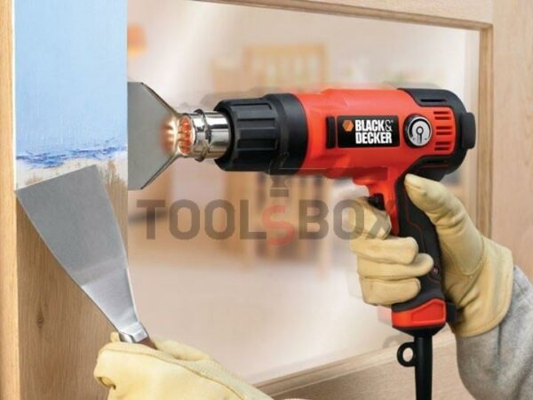 Пистолет за топъл въздух  Black&Decker KX1692 , 1600W , 560 C - Image 3