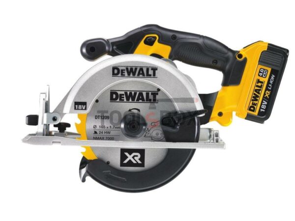 Ръчен акумулаторен циркуляр DeWALT DCS391M2 - 18V / 4.0Ah Li-Ion - Image 2