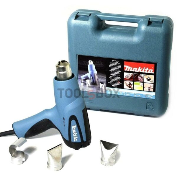 Пистолет за топъл въздух в куфар Makita HG5012K , 1600 W