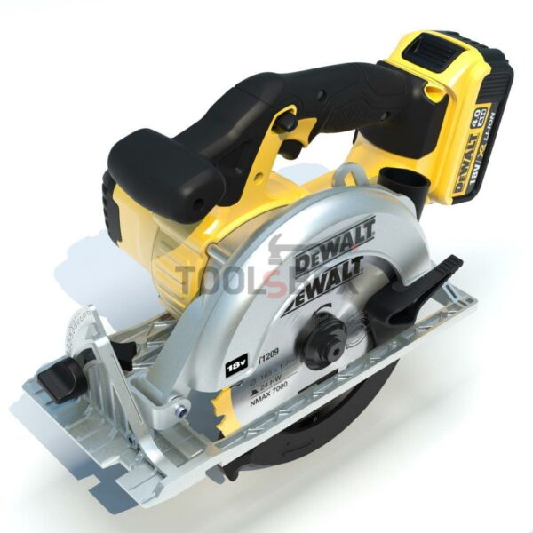 Ръчен акумулаторен циркуляр DeWALT DCS391M2 - 18V / 4.0Ah Li-Ion - Image 4