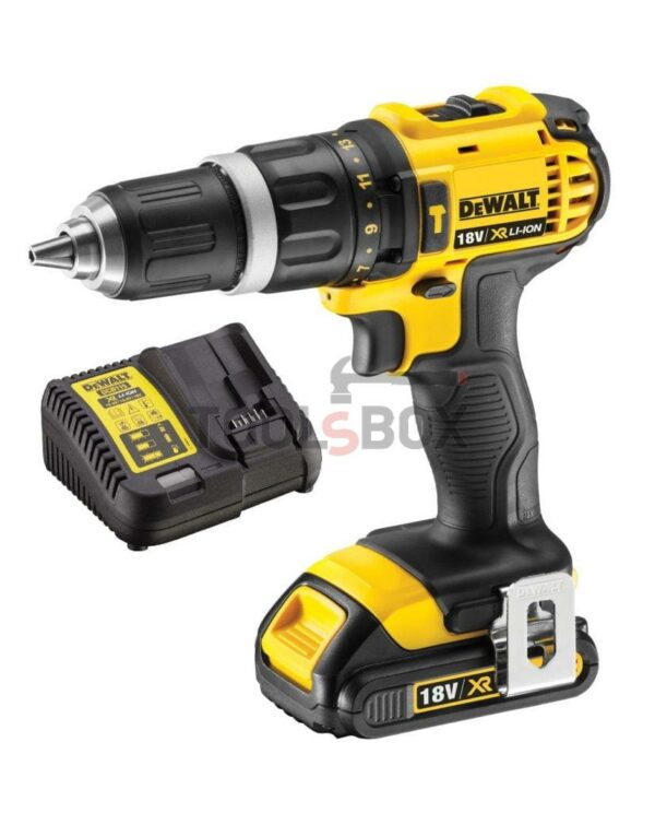 Винтоверт бормашина Ударна DeWalt DCD785 , 18V , батерия 1.5АН и зарядно