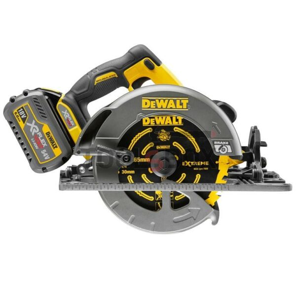 Акумулаторен Безчетков Циркуляр DeWALT DCS576T2-QW, ф 190, 54 V - Image 2