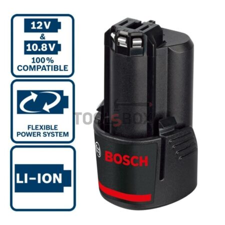 Akumulatorna Bateria Bosch GBA 12V 3,0 Ah, 1600A00X79