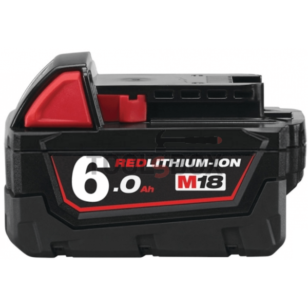 Акумулаторна батерия Milwaukee M18B6 / 6.0Ah REDLITHIUM-ION - Image 2