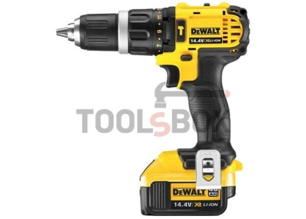 Винтоверт-бормашина ударен акумулаторен DeWALT DCD735M2 , 14.4V , 2 батерии , куфар и зарядно - Image 2