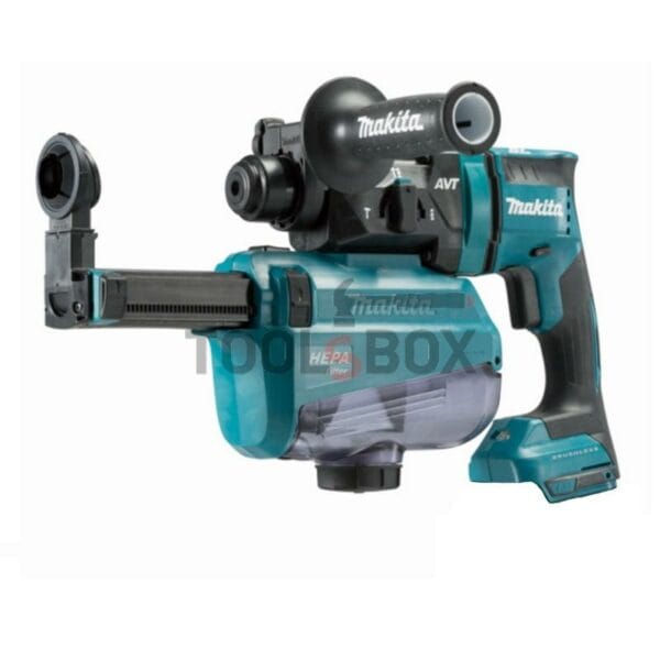 Акумулаторен перфоратор SDS-plus без батерия и зарядно Makita DHR182ZWJ / 18 V, 0-1350 об./мин, 0-5000 уд./мин, 1.7 J - Image 2
