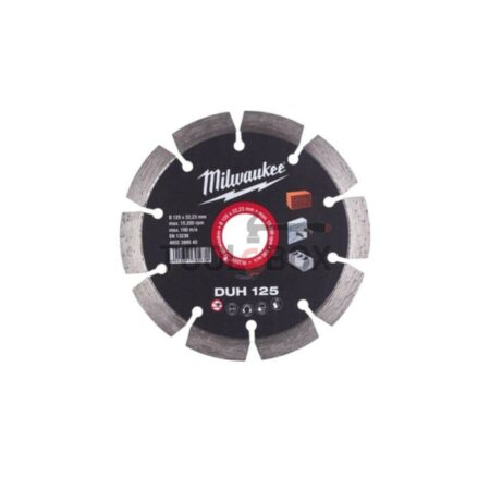 Диамантен диск за армиран бетон и скални маси ø125 мм Milwaukee 4932399540