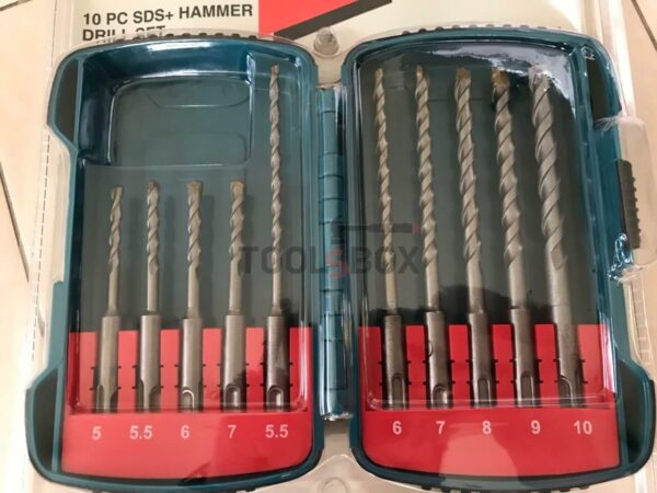 Комплект свредла SDS+ Makita P-66070 10 части