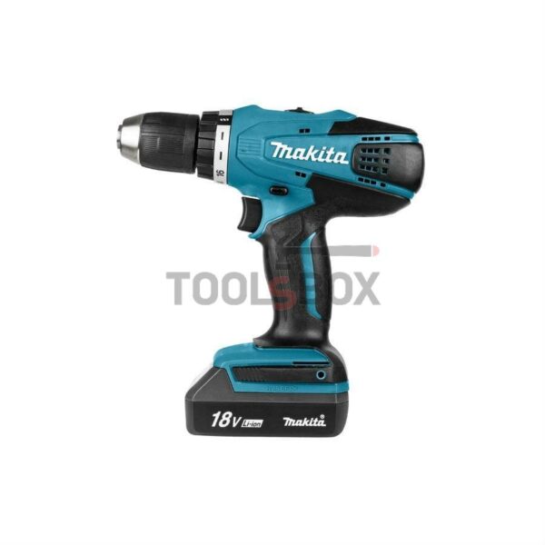 Акумулаторен винтоверт Makita DF457DWE , 18V , 1.3Ah