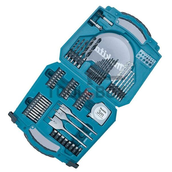 Накрайници и битове комплект със свредла Makita d-47145, 71 части