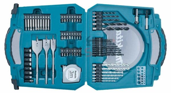 Накрайници и битове комплект със свредла Makita d-47145, 71 части - Image 2