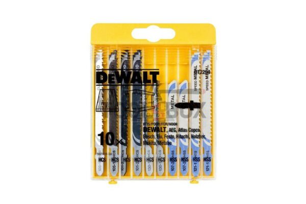 Ножове за зеге - прободен трион за метал и дърво Dewalt DT2294 10 бр. - Image 2