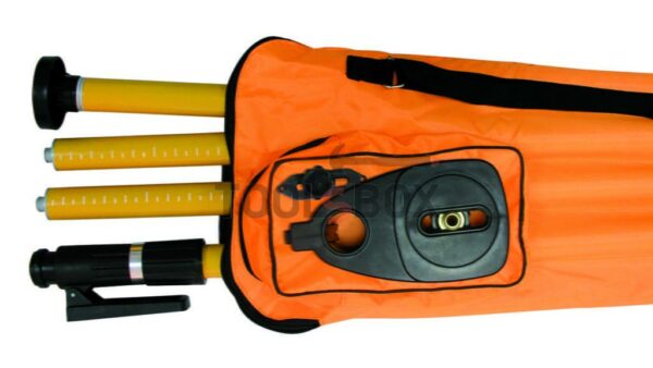 Прът за нивелир телескопичен Laserliner max 3.3 м, лата - Image 3