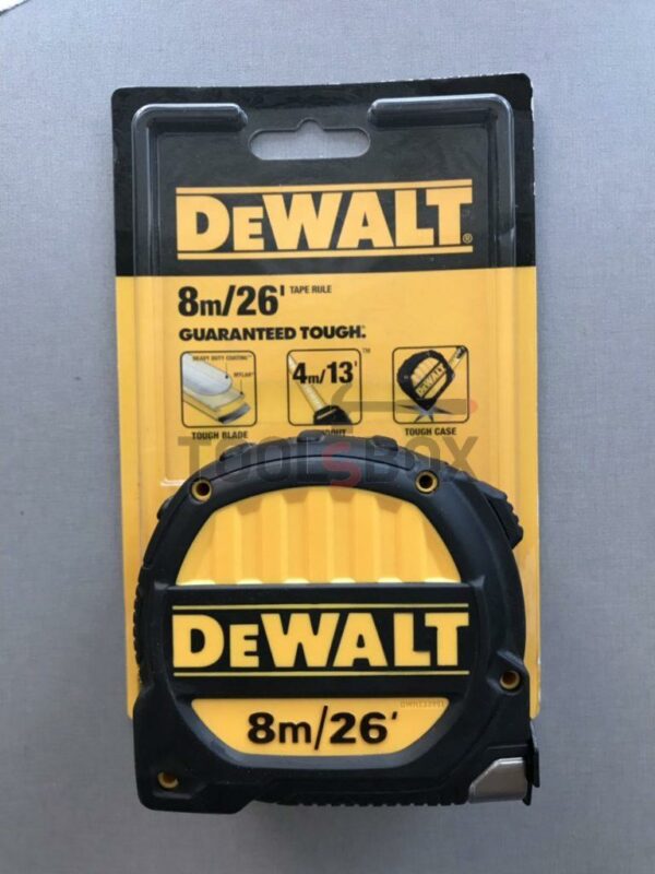 Противоударна ролетка с гумено покритие DeWALT DWHT33991 , 8м - Image 2