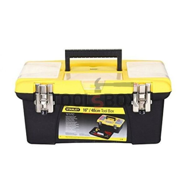 Пластмасов куфар за инструменти Stanley 1-92-906 с подвижна табла. 19" - 49см