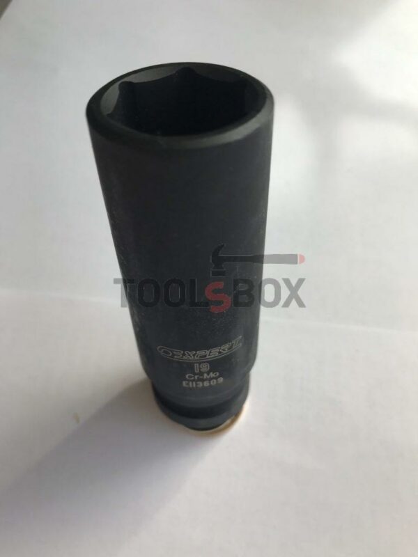 Вложка вътрешен 6-стен удължена усилена 1/2″, 19 мм Expert E113609 - Image 2