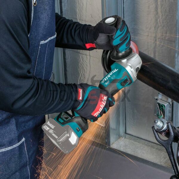 Ъглошлайф акумулаторен безчетков Makita DGA506Z, ф 125 мм, 18V - Image 3