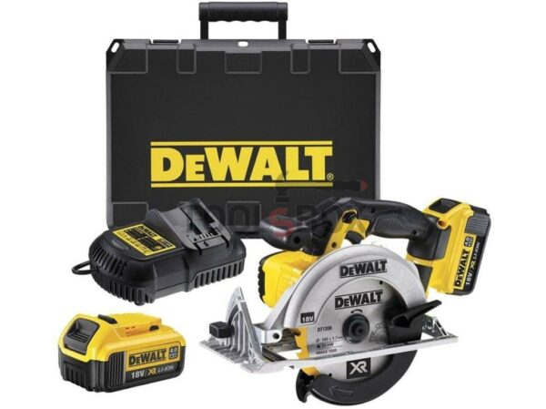 Ръчен акумулаторен циркуляр DeWALT DCS391M2 - 18V / 4.0Ah Li-Ion