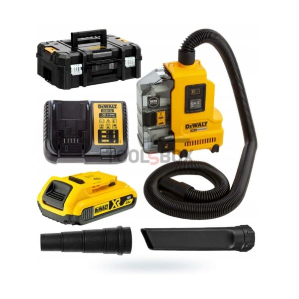 Акумулаторен прахоуловител Dewalt DWH161D1, 18V SDS-Plus