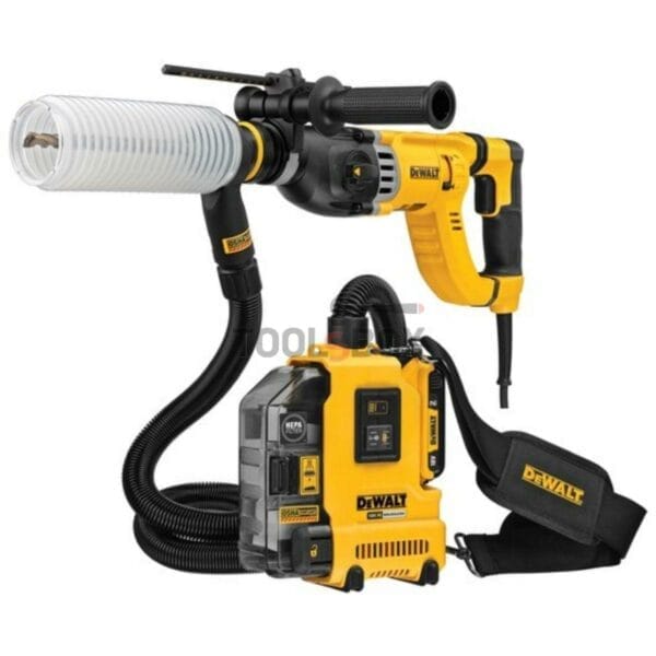 Акумулаторен прахоуловител Dewalt DWH161D1, 18V SDS-Plus
