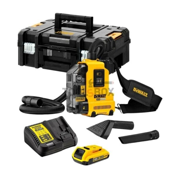 Акумулаторен прахоуловител Dewalt DWH161D1, 18V SDS-Plus