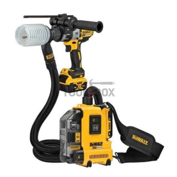 Акумулаторен прахоуловител Dewalt DWH161N, 18V SDS-Plus